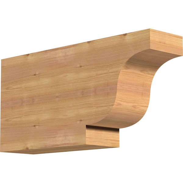 Ekena Millwork Newport Smooth Rafter Tail, Western Red Cedar, 5 1/2"W x 12"H x 24"L RFT06X12X24NEW00SWR - main
